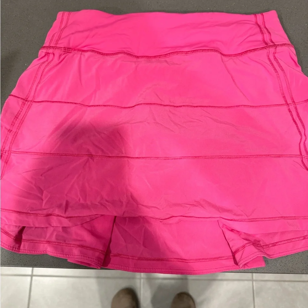 lululemon sonic pink pace rival skirt - Picture 9 of 9